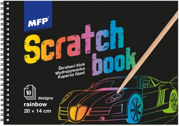 Praskanke blok z mavrico 20 x 14 cm