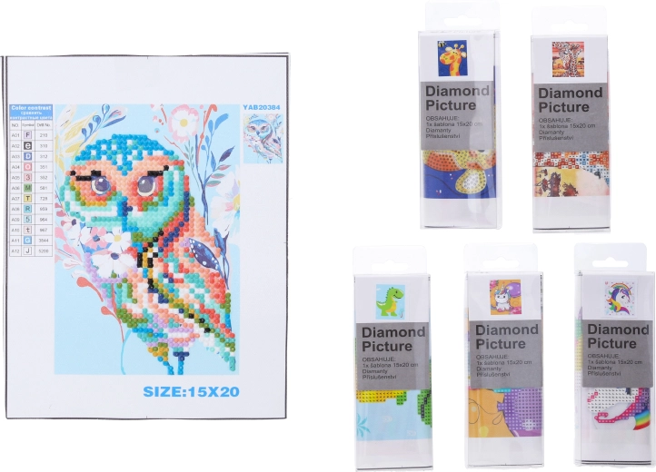 Komplet za diamantno slikanje živali