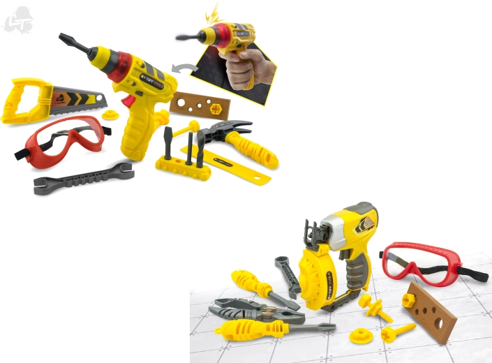 Otroški komplet orodja Tuff Tools z očali