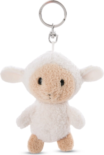 Plišasti obesek za ključe ovčka NICI Sheepmila 10 cm – GREEN