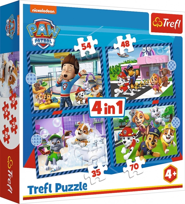 Puzzle 4v1 Tačke na patrulji – Pasje zgodbe