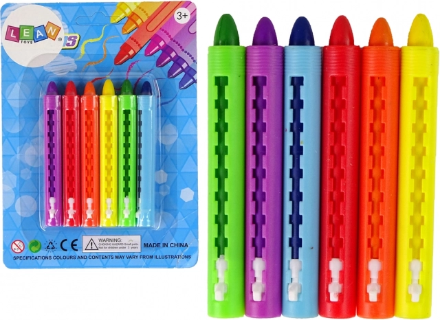 Set pastelnih kred 6 kos