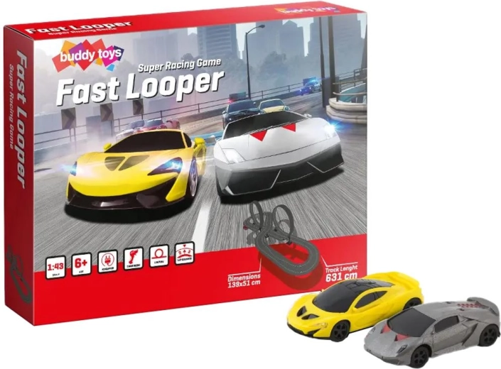 Avtodirkališče Fast Buddy Toys