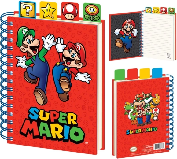 Super Mario spiralni blok A5 z razdelilniki