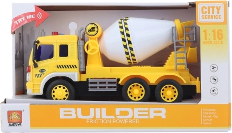 Otroški baterijski tovornjak mešalec z lučmi in zvoki