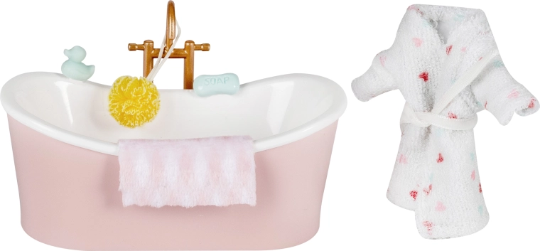 Lundby kopalniški komplet s kadjo za hišico za punčke