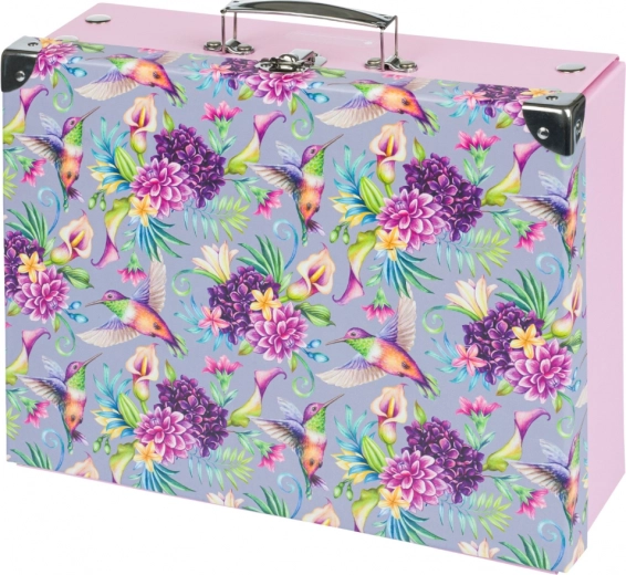 Zložljiv šolski kovček BAAGL Kolibri z okovjem