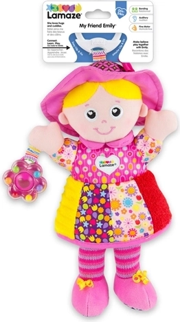 Lamaze Punčka Emilka za razvoj spretnosti