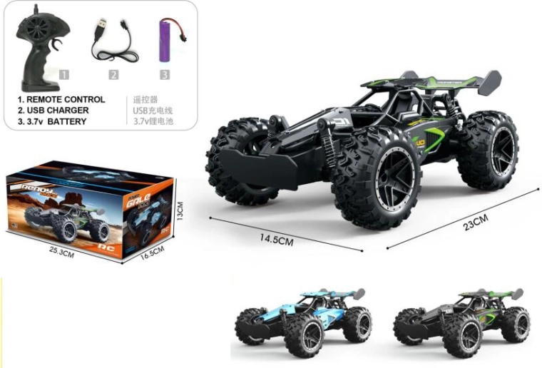 RC avto Monster 1:18 z USB polnjenjem in baterijo