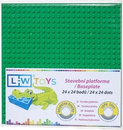 Temeljna plošča 24x24 zelena L-W Toys