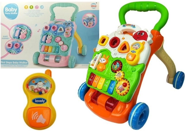 izobraževalni hojnik za dojenčke s klavirčkom