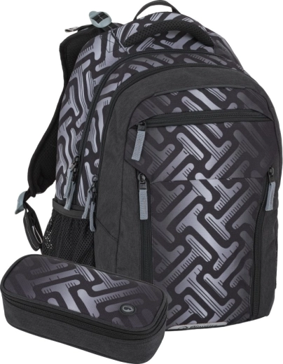 Bagmaster Porto školní set šedý