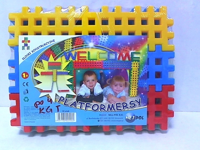 Platformer Construction Building Set (12 Pieces)