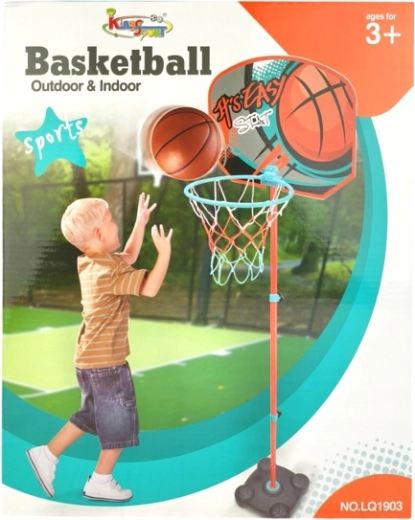 Stojalo za košarko v škatli