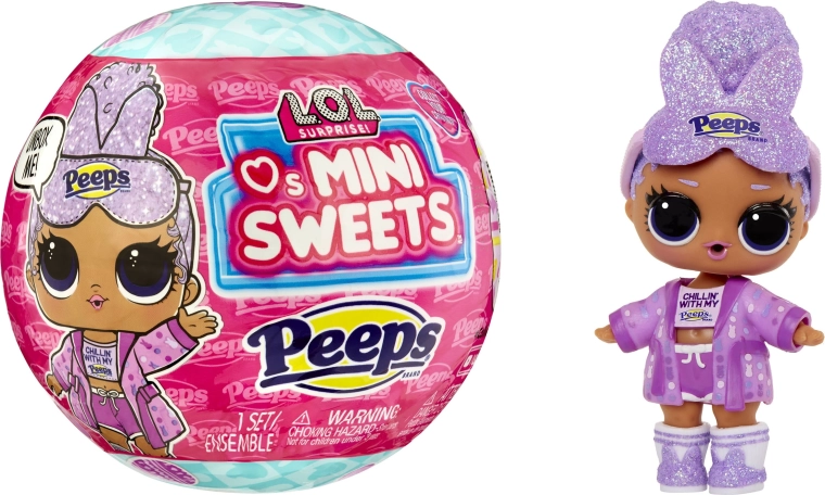 L.O.L. Surprise! Loves PEEPS Tots velikonočna zbirateljska punčka – 1 kos
