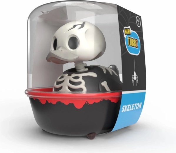 Mini zbirateljska račka TUBBZ Halloween okostnjak – 1 kos