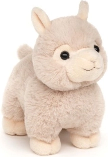 Eco-friendly plush llama 17 cm