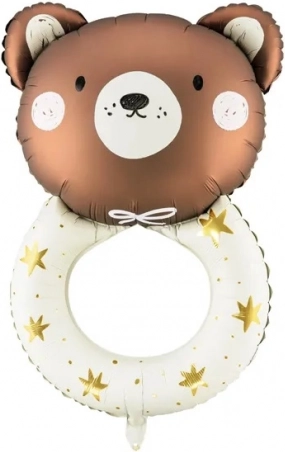Foliasti balonček ropotuljica medvedek