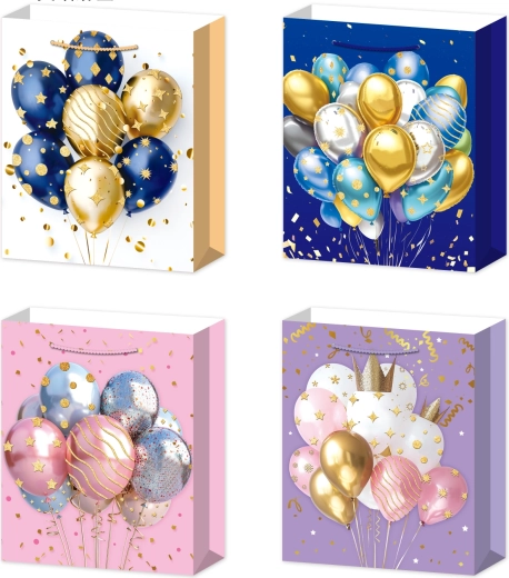 Darilna vrečka L z baloni