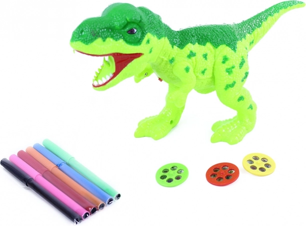 Interaktivni dinozaver projektor