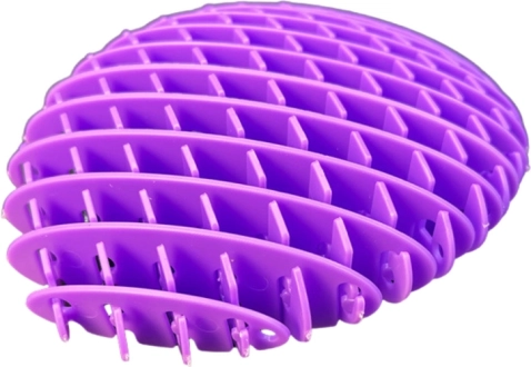 Antistresna fidget igrača vijolična, elastična in senzorična 10 cm