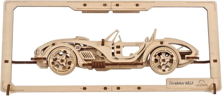 Ugears lesena mehanska sestavljanka Roadster mk3 2,5D