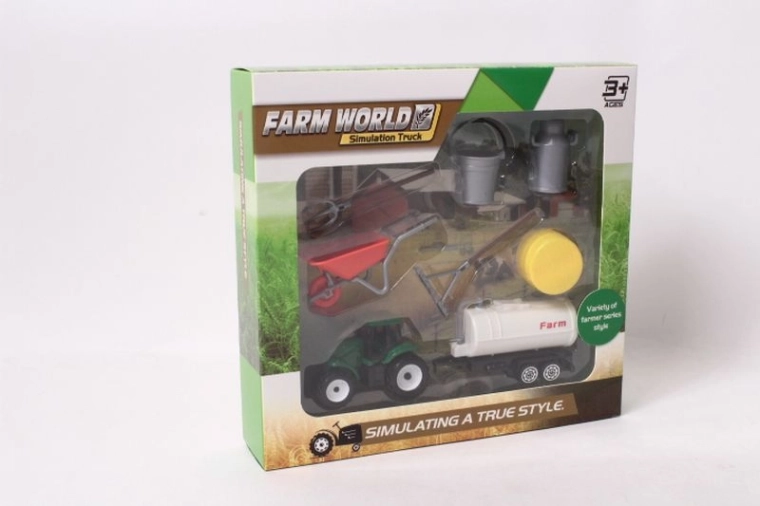 Komplet s traktorjem Farm World