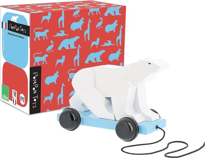 Vilac vlečni polarni medved Pompon