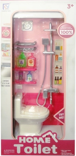 Kopalniško pohištvo z dodatki za punčke