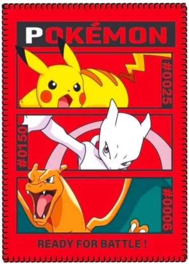 Flis odeja Pokémon