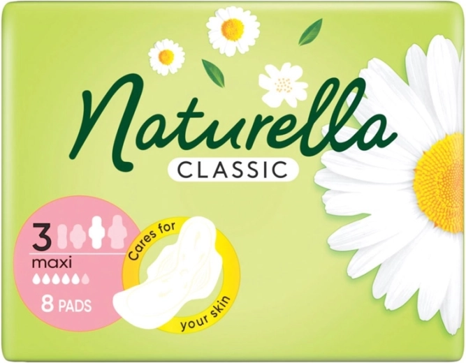 Naturella Classic higienski vložki Maxi, 8 kos