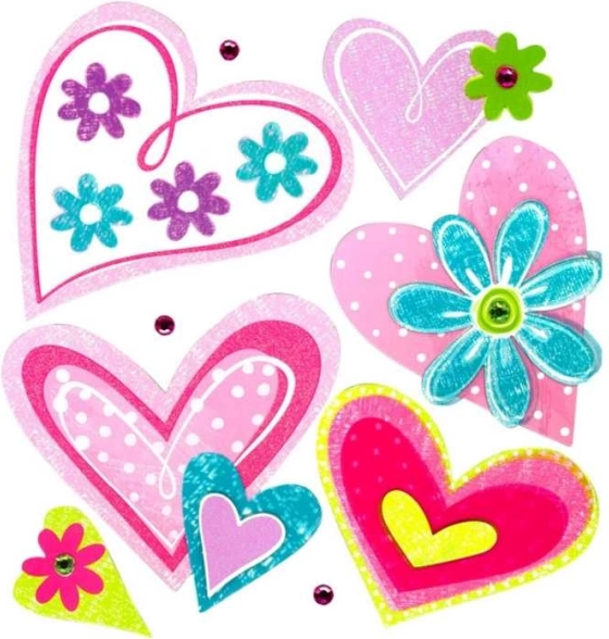 Small Foot Samolepilne stenske dekoracije Srce