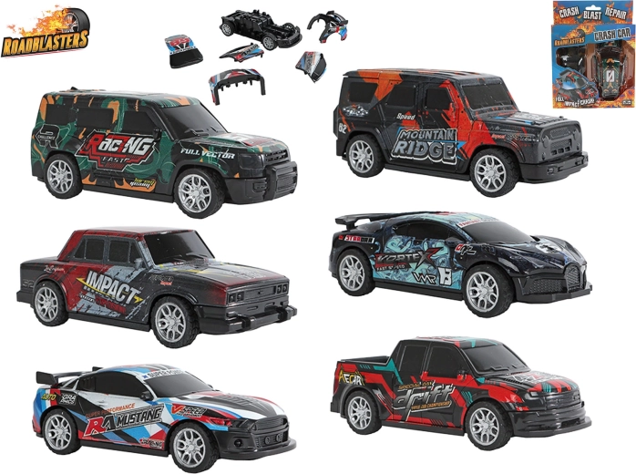 Razbijaški avto Roadblasters na vzvratni poteg 13 cm