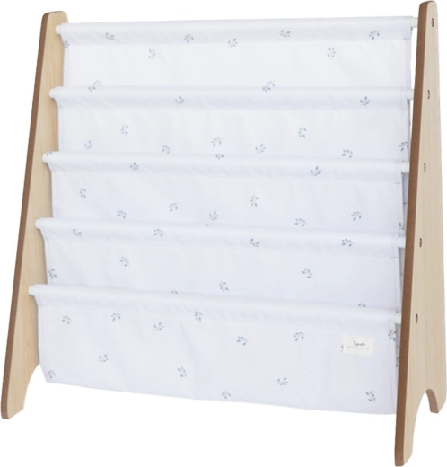 3 Sprouts stojalo za knjige recycled blueberry/ivory