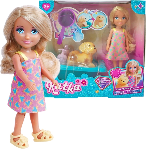 Lutka Katka s psom in kadjo