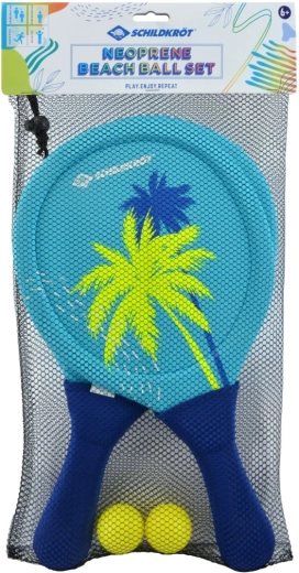 Schildkröt neoprenasti komplet plažnih loparjev beach