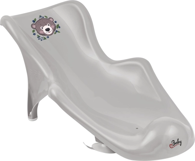 Maltex ležalnik za vanno The Nature Buddies Medved, siv