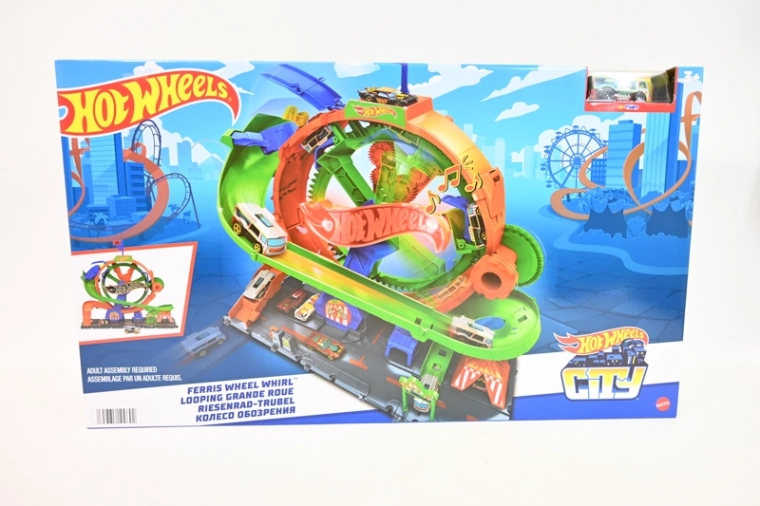 Hot Wheels City Set with Ferris Wheel and Loop