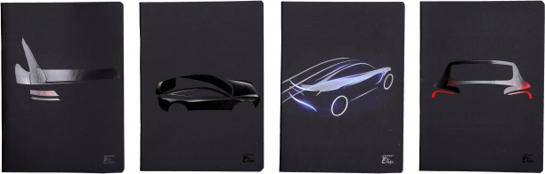 Črtast zvezek A4 Avtomobili 40 listov