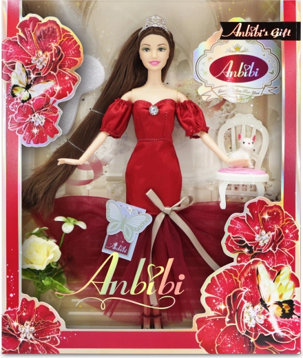 Anbibi cvetlična punčka Hanička 28 cm