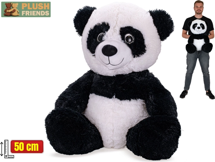 Plush Friends plišasta panda 50 cm (sedeča)