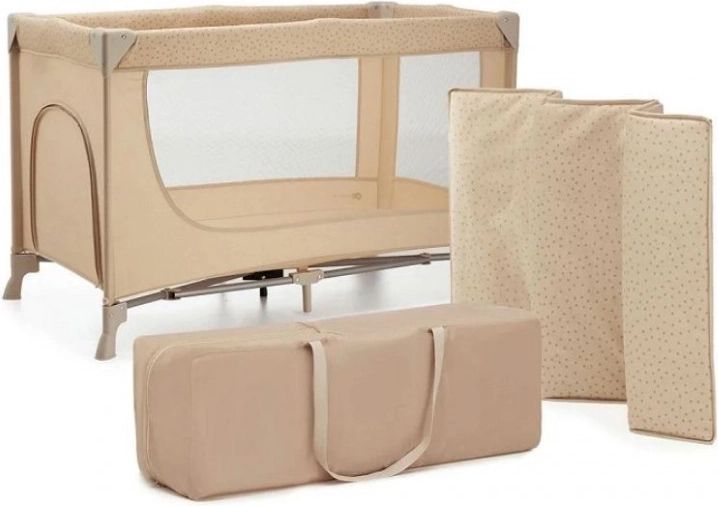 Potovalna posteljica JOY 2 BEIGE