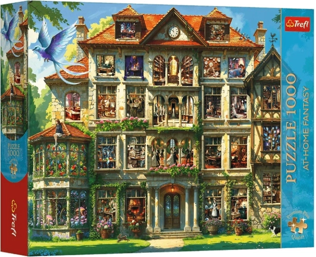 Puzzle 1000 Premium Plus – Rezidenca polna skrivnosti