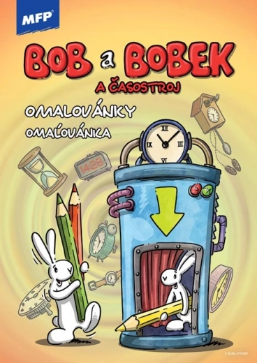 Otroške pobarvanke A4 Bob in Bobek