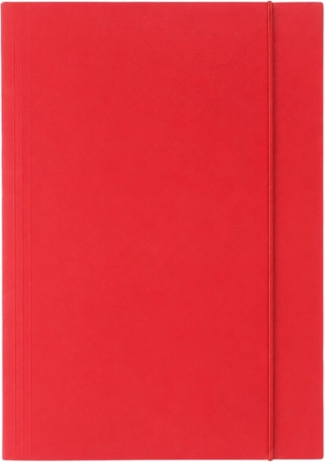 Kartonska mapa z elastiko A4+ rdeča 300 g/m² - 1 kos
