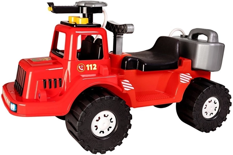 Otroški gasilski poganjalec z vodnim topom BAYO, 70 cm