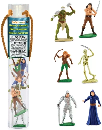 Safari Ltd. Designer Tube Heroes and Monsters