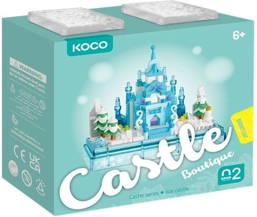 KOCO konstrukcijski komplet ledeni grad 381 delov