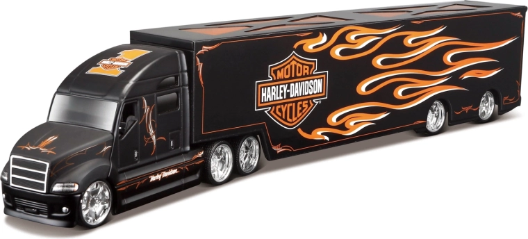 Maisto Harley-Davidson tovornjak s plameni 1:64