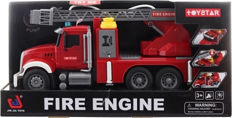 Gasilniško vozilo na baterije in vodo z zvokom in svetlobo